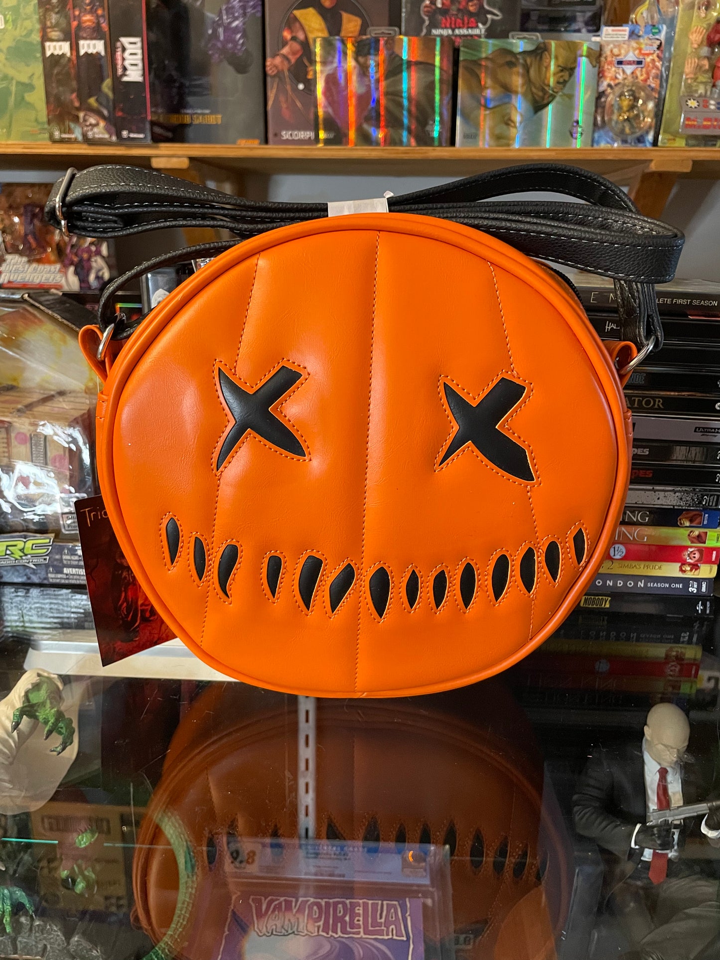 TRICK R TREAT SAM O LANTERN BAG - UNLIT (BLACK)