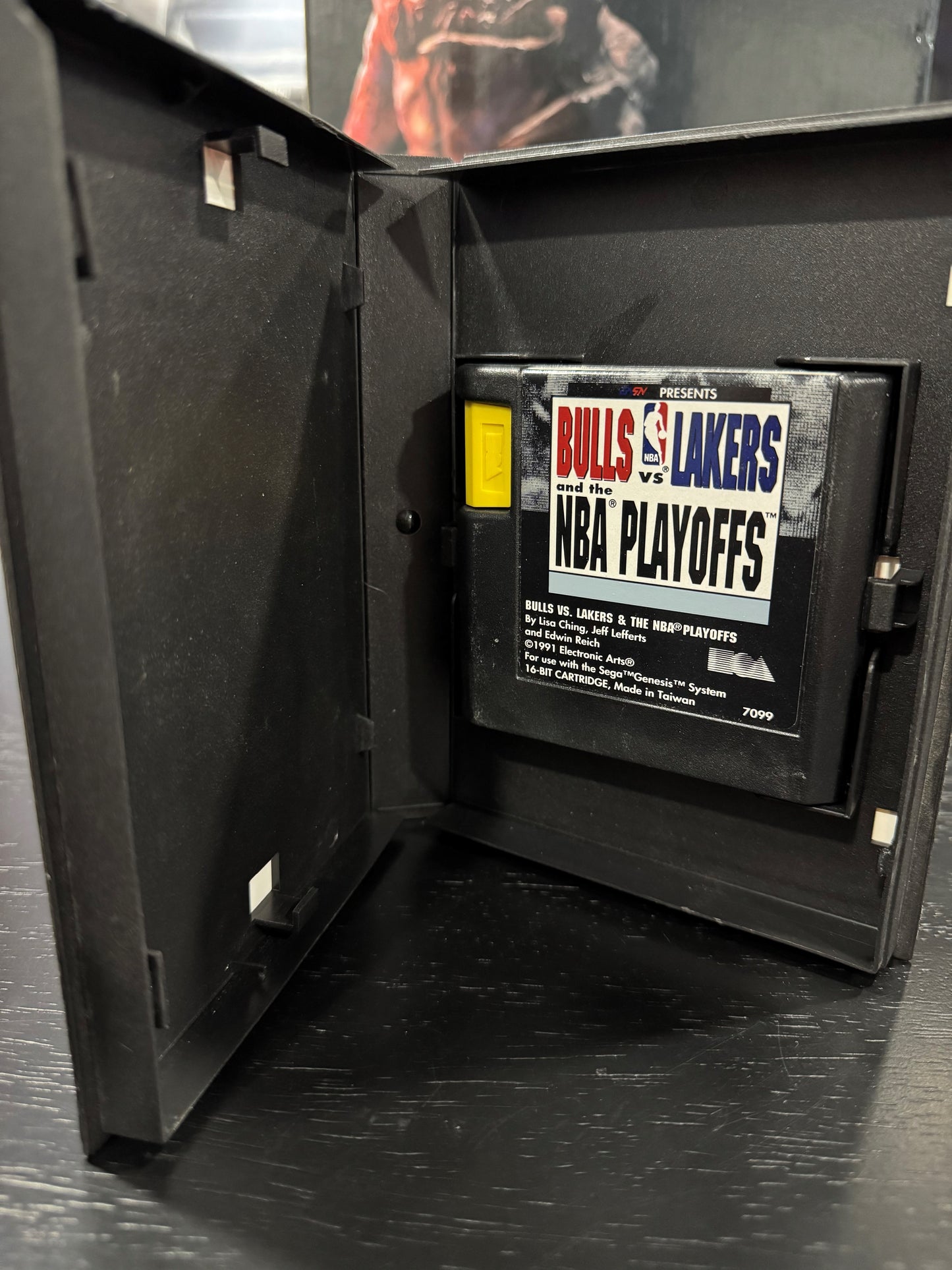 Bulls vs Lakers and the NBA Playoffs Sega Genesis