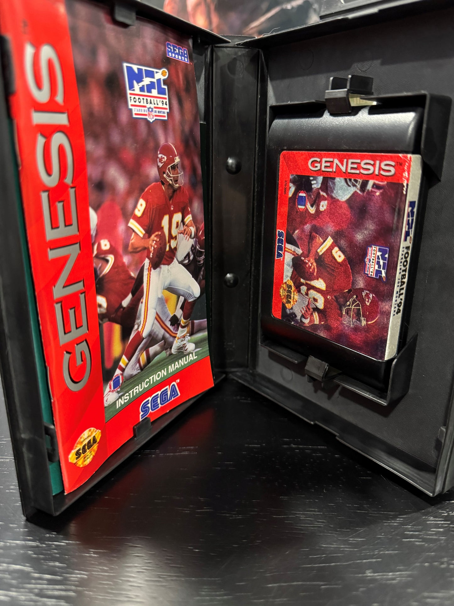 NFL Football '94 Starring Joe Montana Sega Genesis