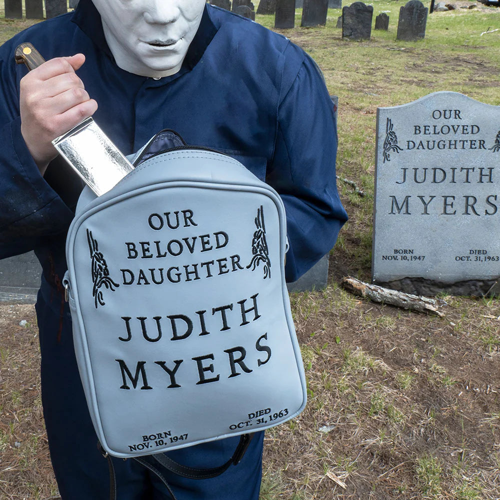 HALLOWEEN-JUDITH MYERS TOMBSTONE BAG