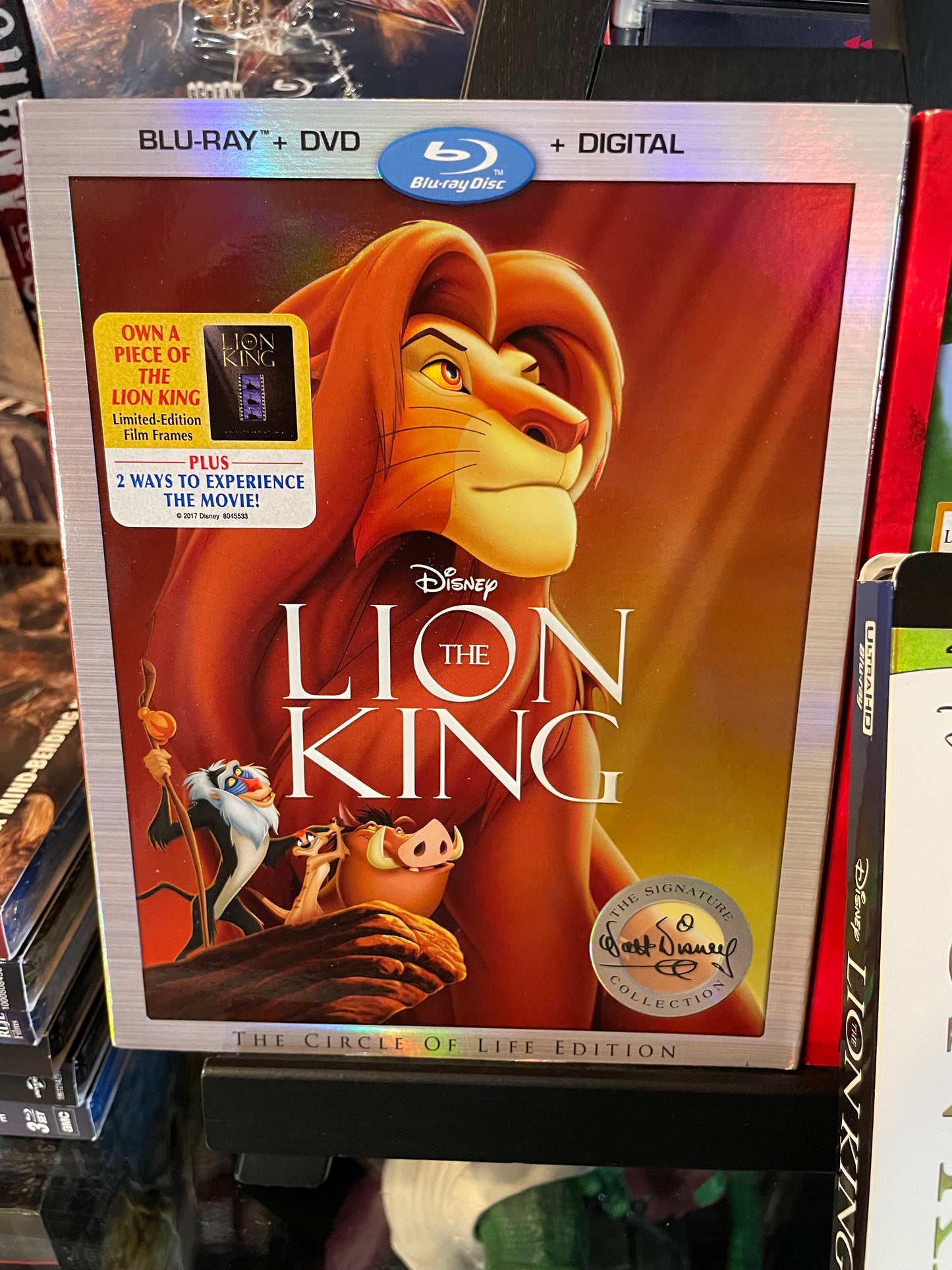 Lion King Bundle: 4K/Blu Rays