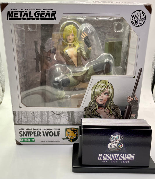 Kotobukiya METAL GEAR SOLID SNIPER WOLF Bishoujo Statue