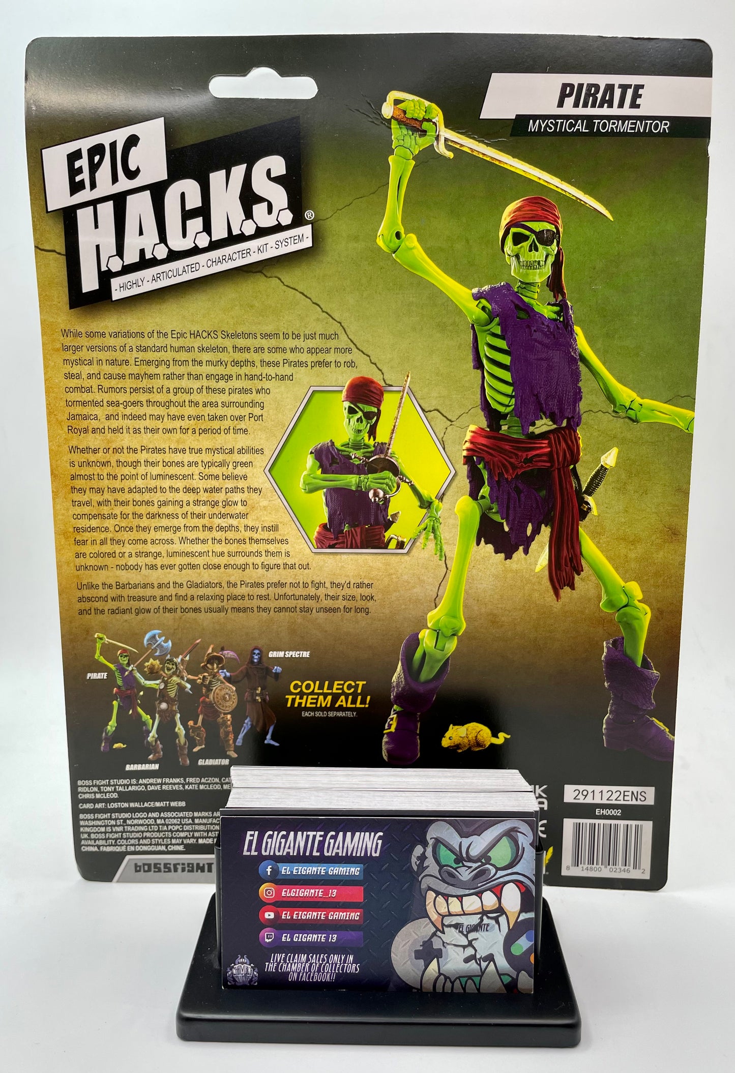 Epic H.A.C.K.S. Pirate Mystical Tormentor