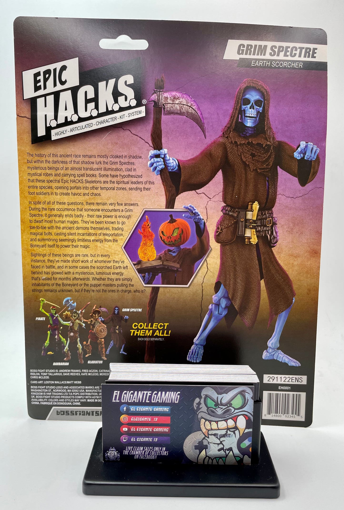 Epic H.A.C.K.S. Grim Spectre Earth Scorcher