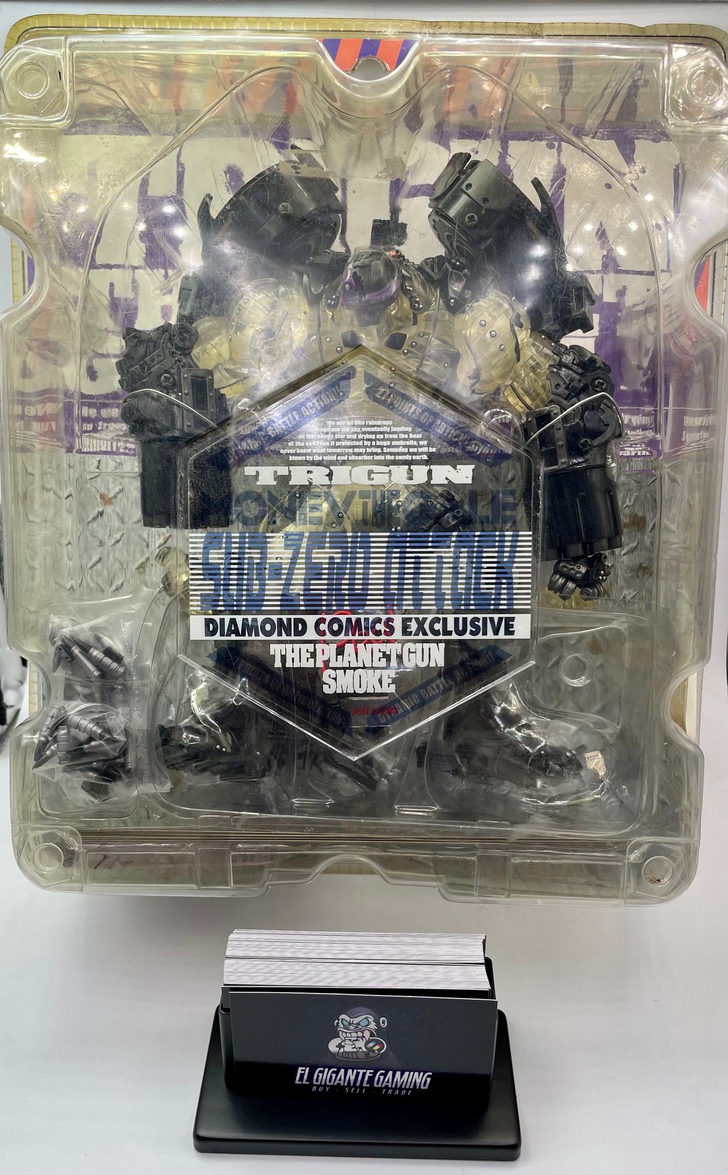 Diamond Comics Exclusive Trigun Monev the Gale Sub-Zero Attack