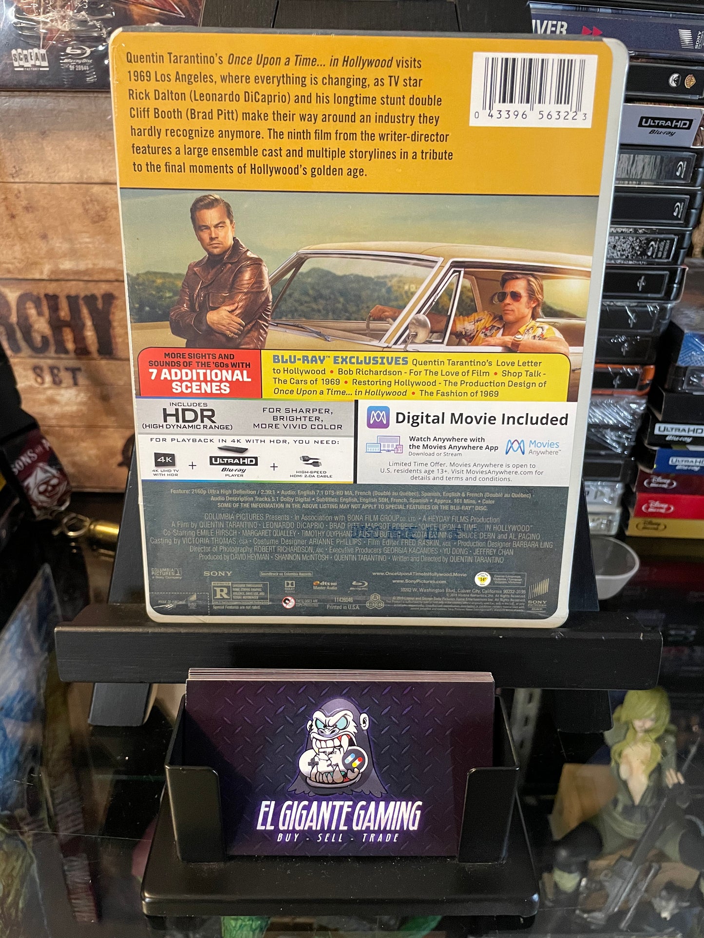 Once Upon a Time... in Hollywood (4K Ultra HD + Blu-ray + Digital)