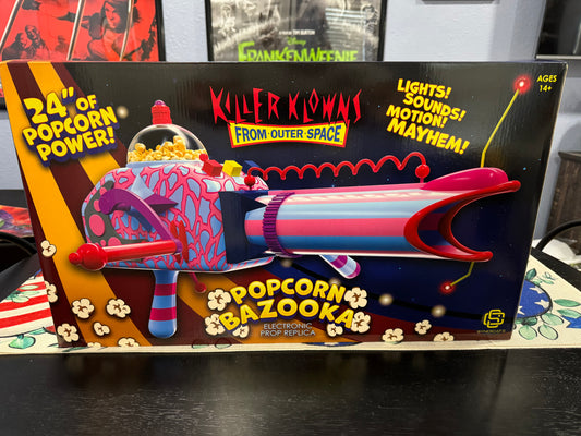 KILLER KLOWNS FROM OUTER SPACE 24-INCH POPCORN BAZOOKA ELECTRONIC PROP REPLICA