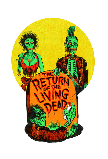 THE RETURN OF THE LIVING DEAD WALL DECOR COLLECTION - SERIES 1