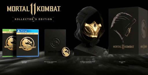 Mortal Kombat 11 Kollectors Edition Xbox One Collectors Edition 11 Mask Scorpion