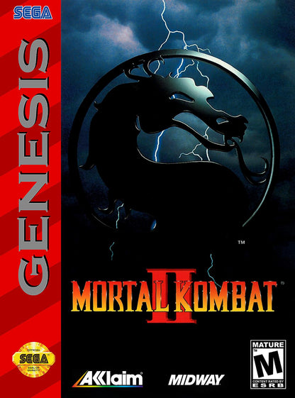 Mortal Kombat II Sega Genesis