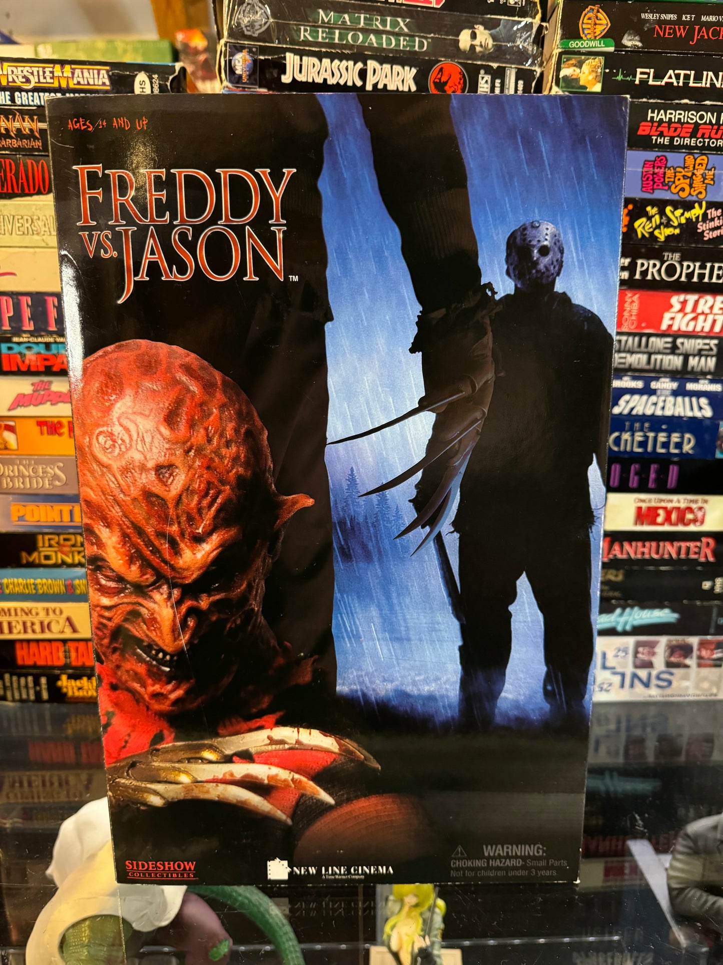 Sideshow Exclusive Freddy VS. Jason Freddy Krueger 12” Collectible Figure