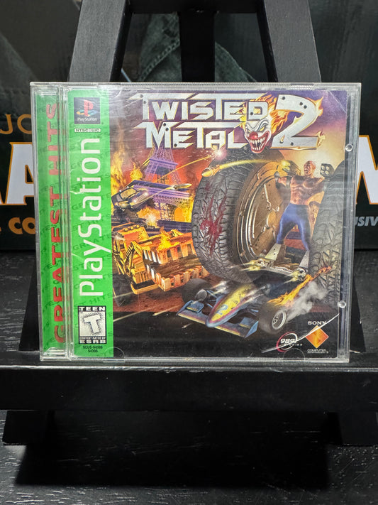 Twisted Metal 2 (Sony PlayStation 1, 1996) Greatest Hits