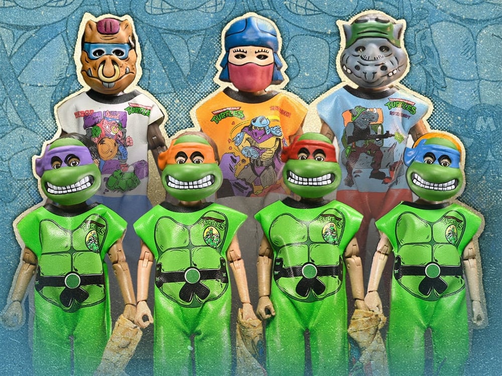 NECA Ben Cooper Costume Kids Collection Wave 12 Set of 7 Clothed Action Figures