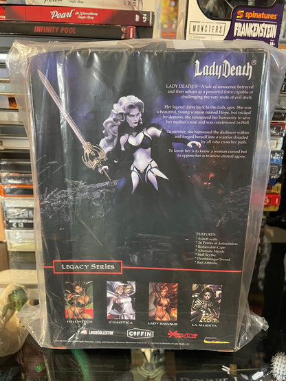 Lady Death Action Figure Glow in the Dark Variant