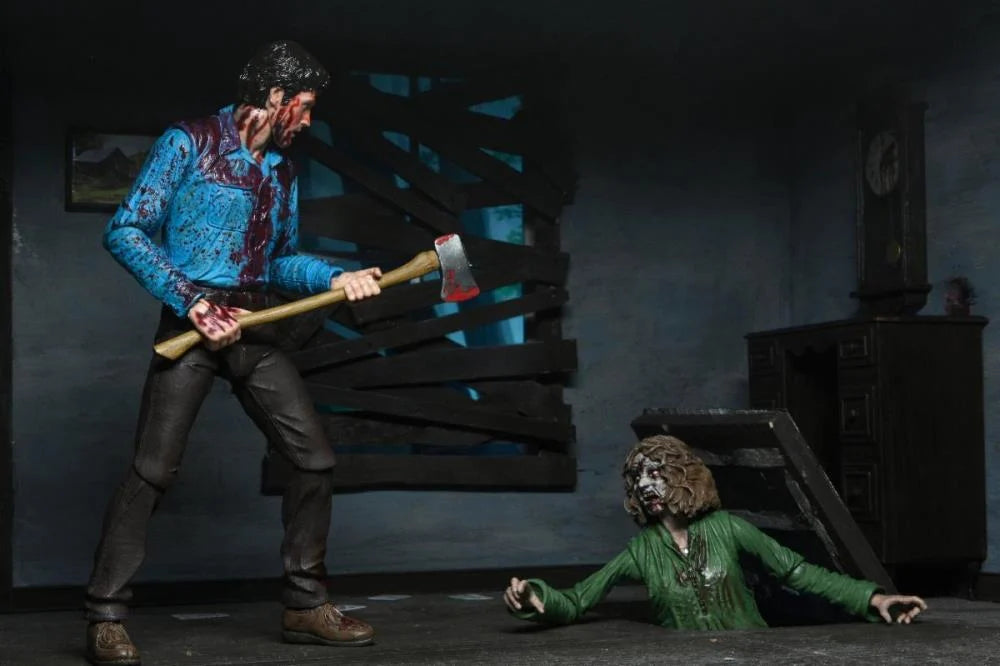 Evil Dead Ultimate Bloody Ash & Cheryl Williams Action Figure Two-Pack