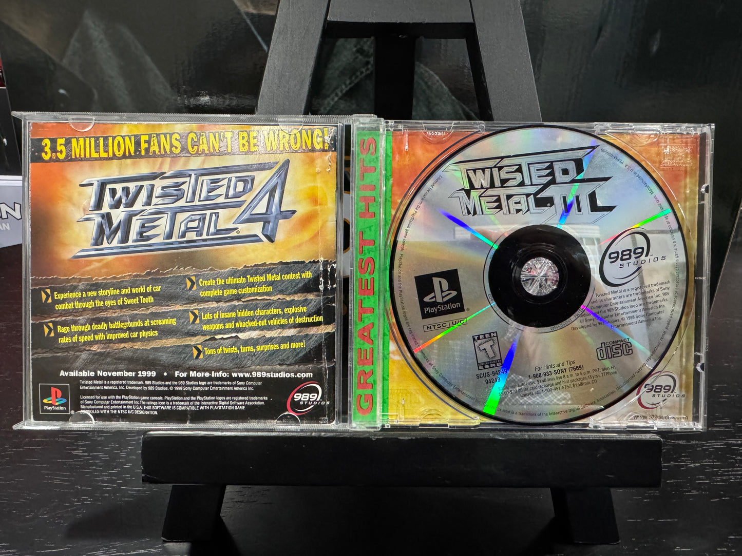 Twisted Metal III 3 (Sony PlayStation 1, 1998)