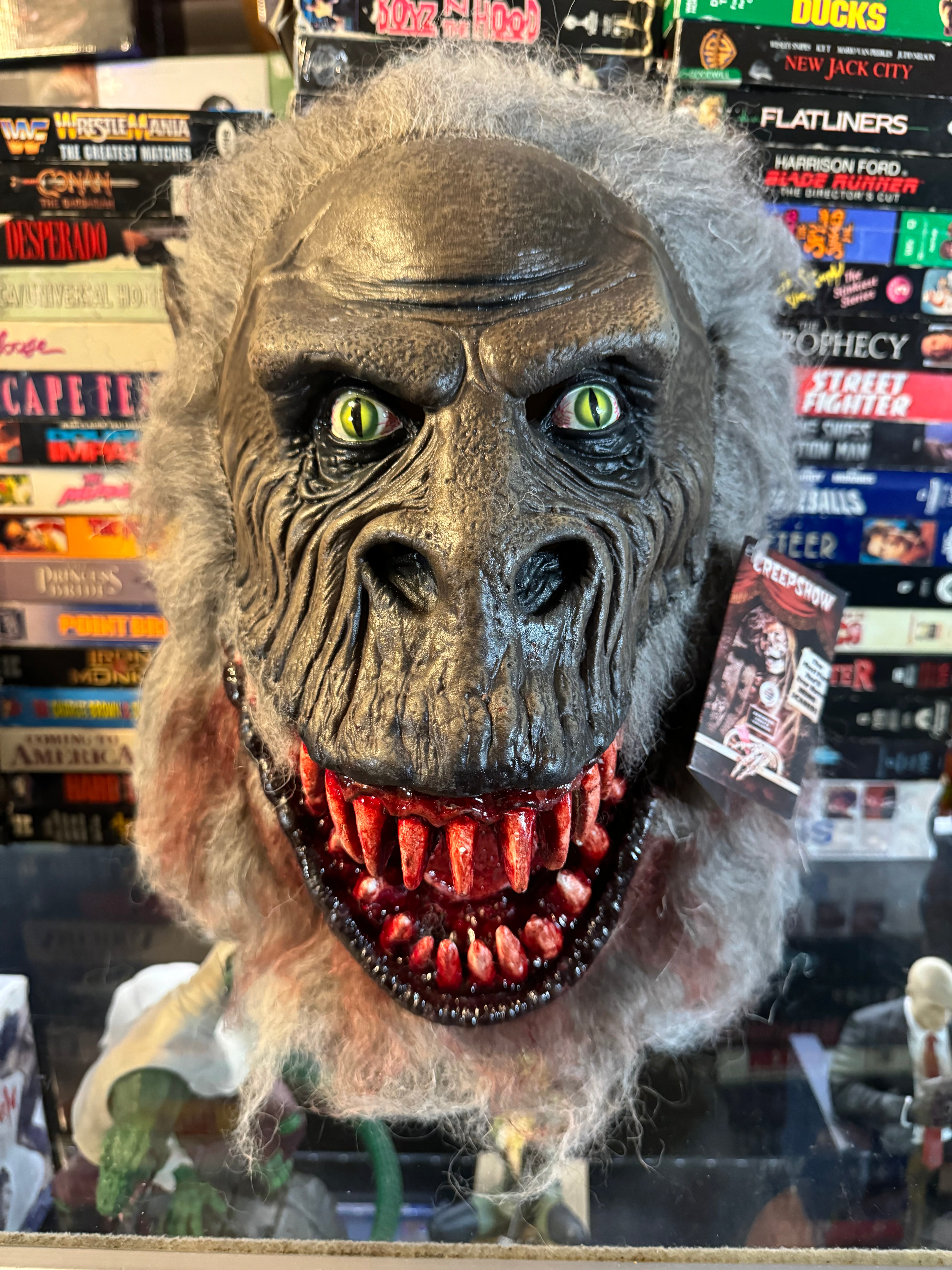 Fluffy selling creepshow mask