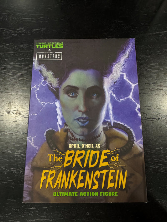 Signed: Universal Monsters x Teenage Mutant Ninja Turtles - April as The Bride of Frankenstein 7” Scale Action Figure