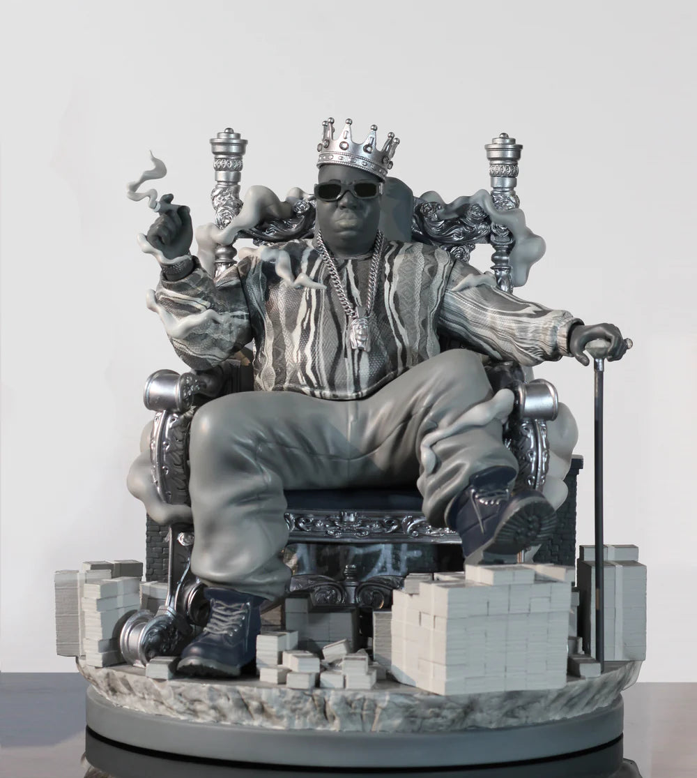 Notorious B.I.G. - Cool Grey Statue
