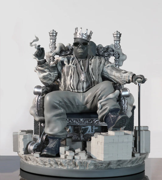 Notorious B.I.G. - Cool Grey Statue