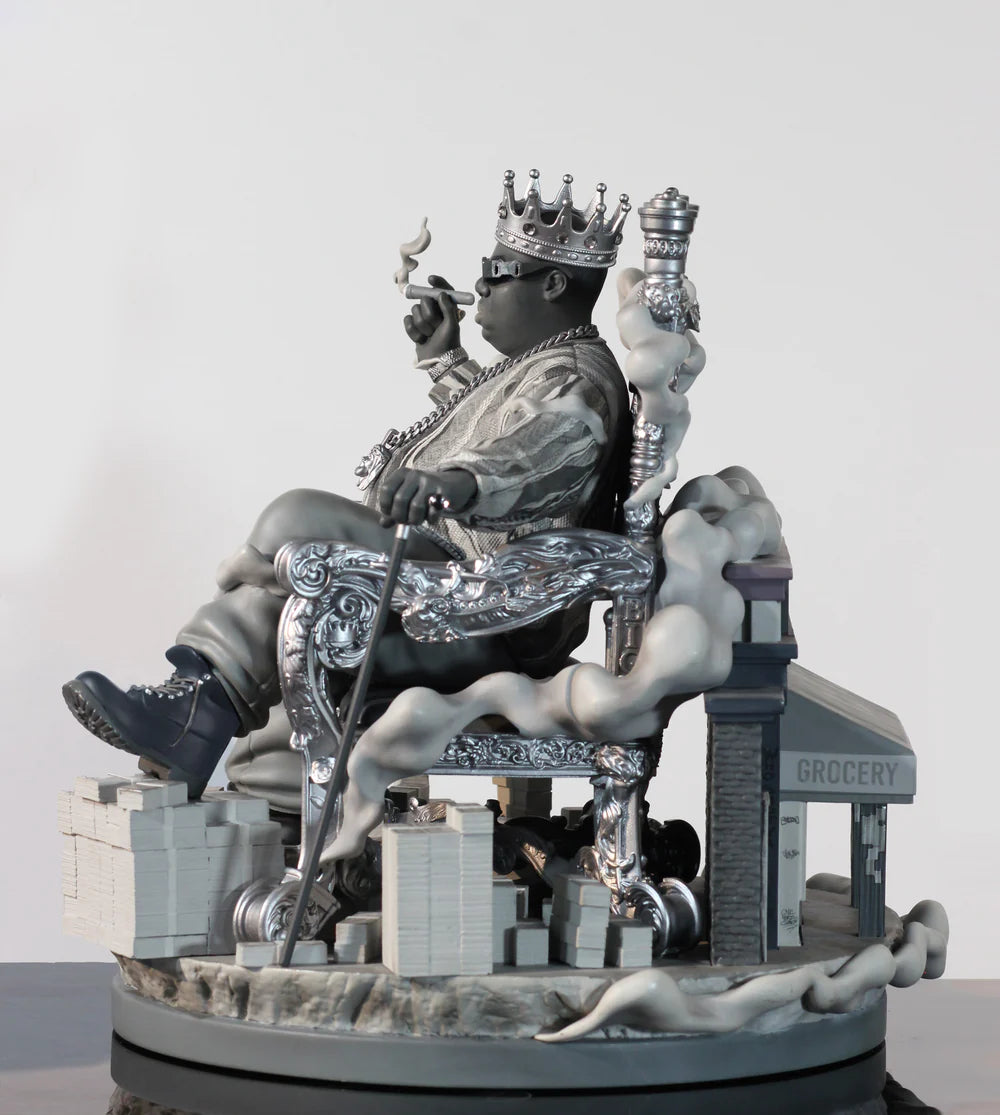 Notorious B.I.G. - Cool Grey Statue