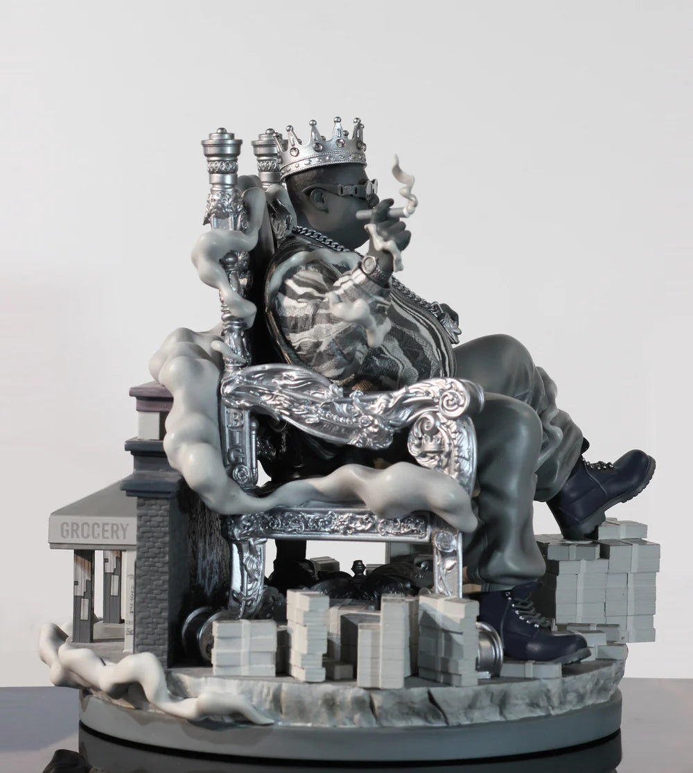 Notorious B.I.G. - Cool Grey Statue