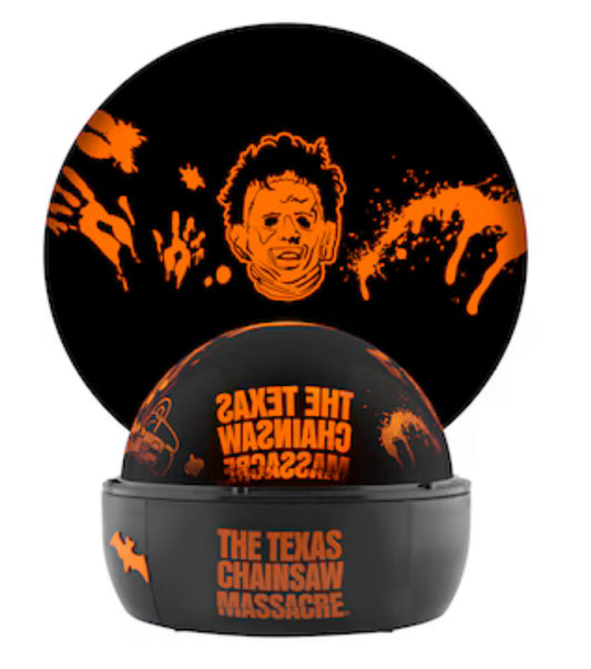 The Texas Chainsaw Massacre Light Show 1-Count LED Battery-operated Orange Halloween Lights