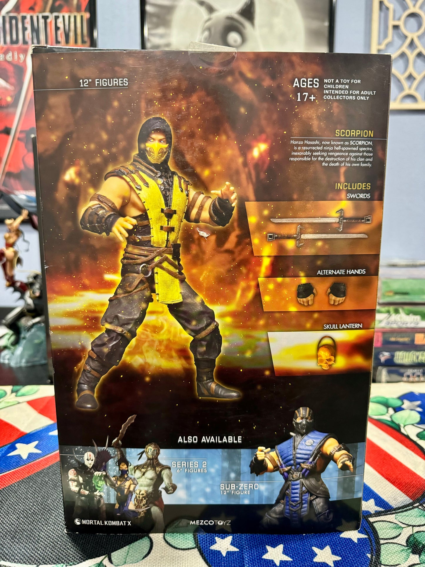 Mezco Mortal Kombat X Scorpion 12” Figure