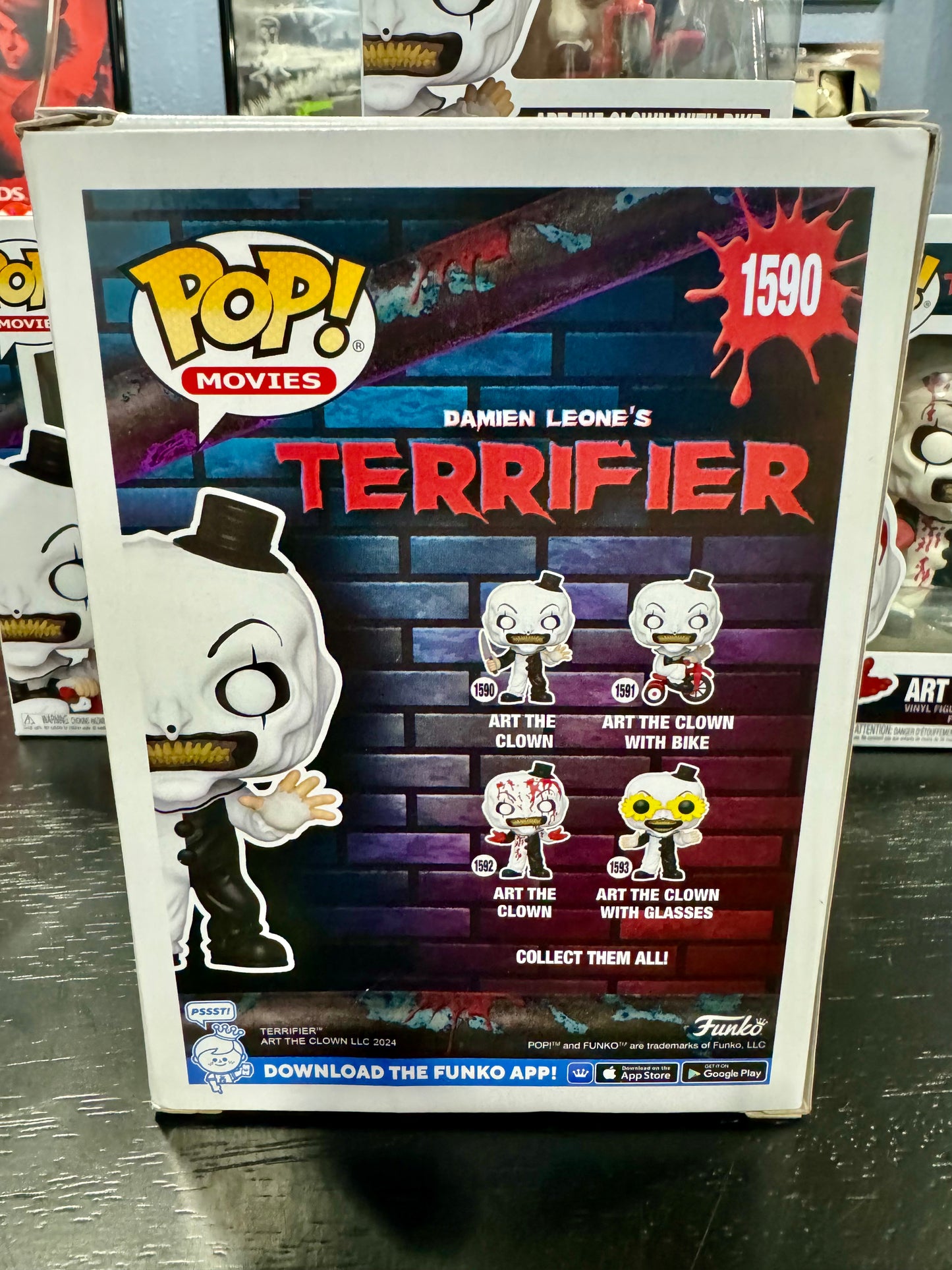 TERRIFIER POP! ART THE CLOWN