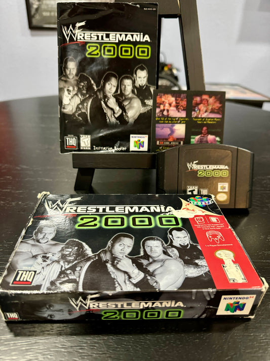 N64 WWF Wrestlemania 2000