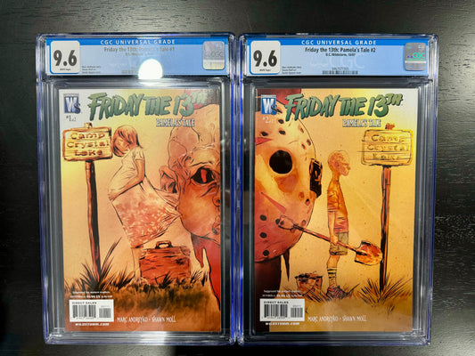 Friday the 13th: Pamela’s Tale #1 & #2 CGC 9.6