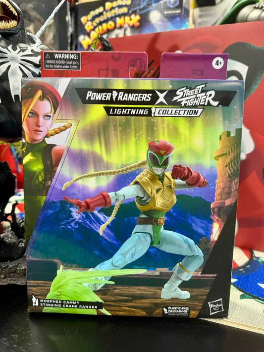 Power Rangers X Street Fighter Morphed Cammy Stinging Crane Ranger