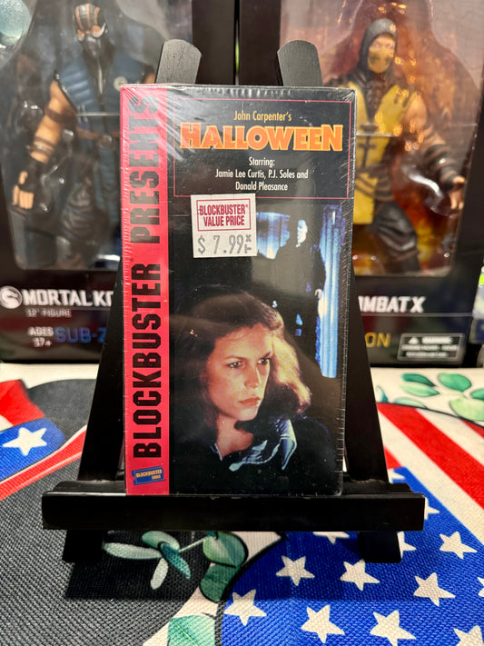 John Carpenter’s Halloween VHS Sealed (Blockbuster Exclusive)