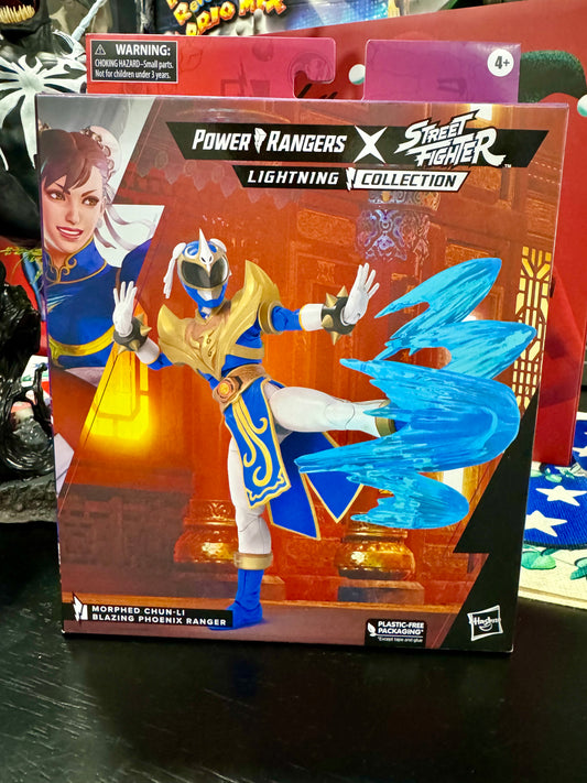 Power Rangers X Street Fighter Morphed Chun-Li Blazing Phoenix
