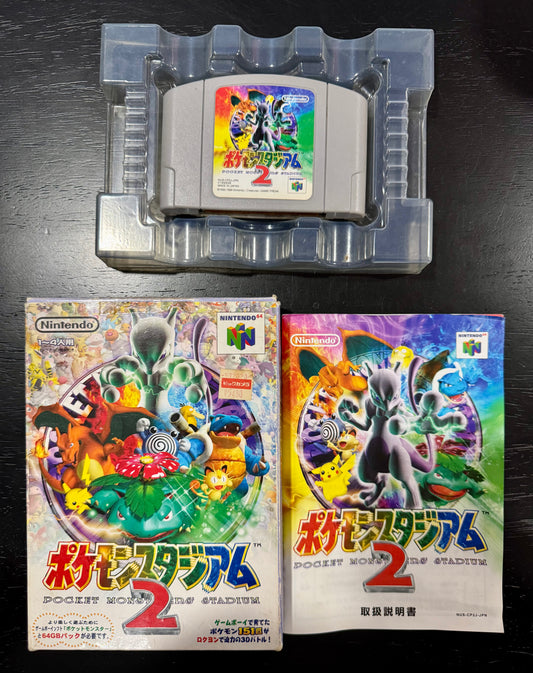 Pokémon Stadium 2 N64 JP