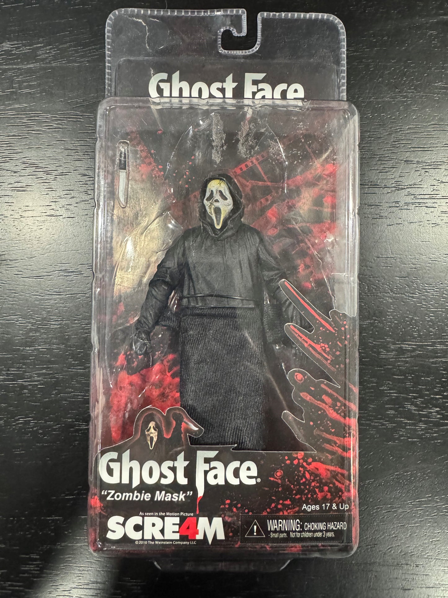 NECA Scream 4 Ghostface Ghost Face Zombie Mask Figure
