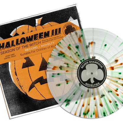 Halloween 3: The Season Of The Witch Original Soundtrack LP - Green/Orange/White Splatter Variant