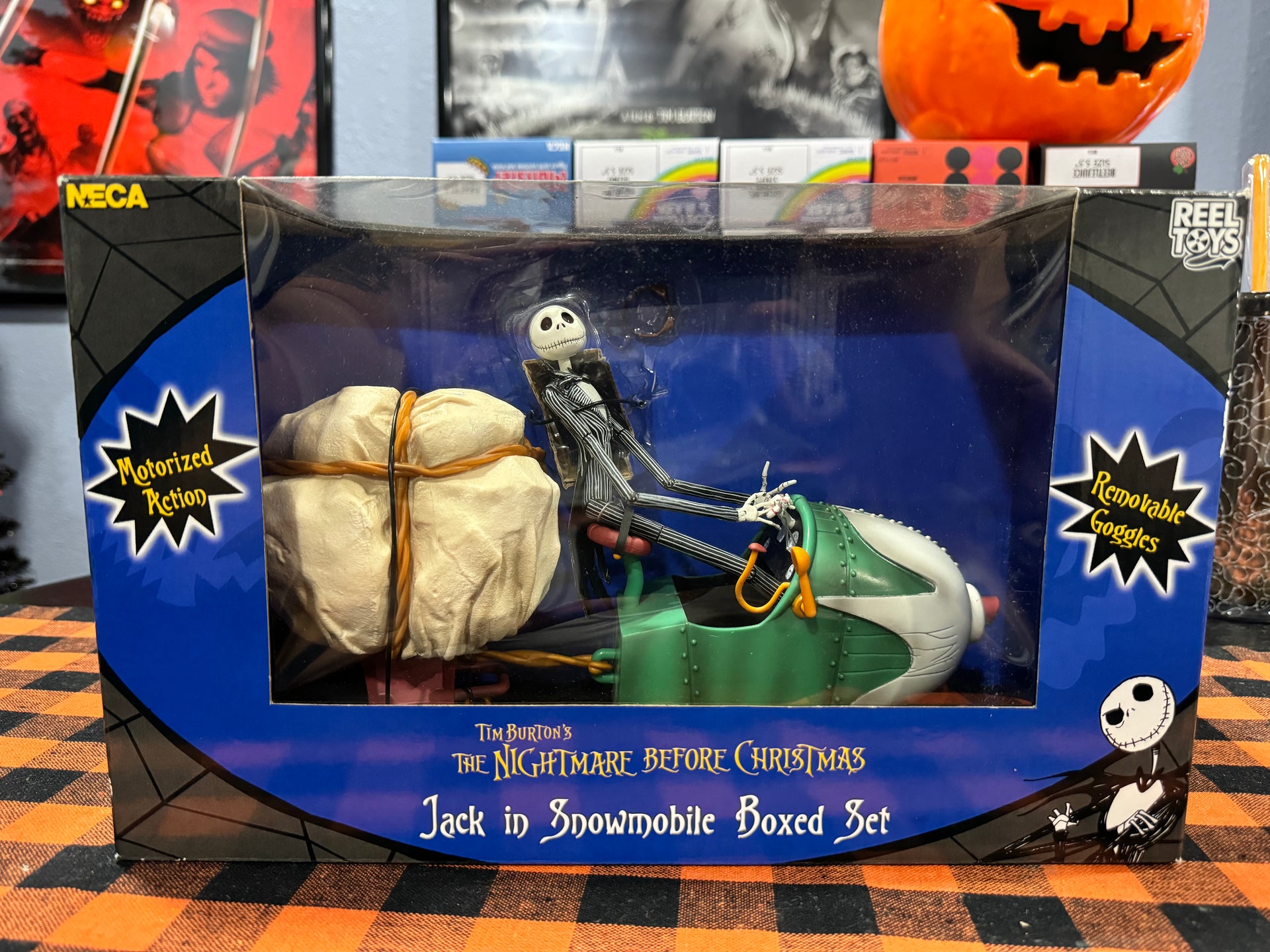 Neca the Nightmare Before Christmas Jack in Snowmobile outlet Boxed Set