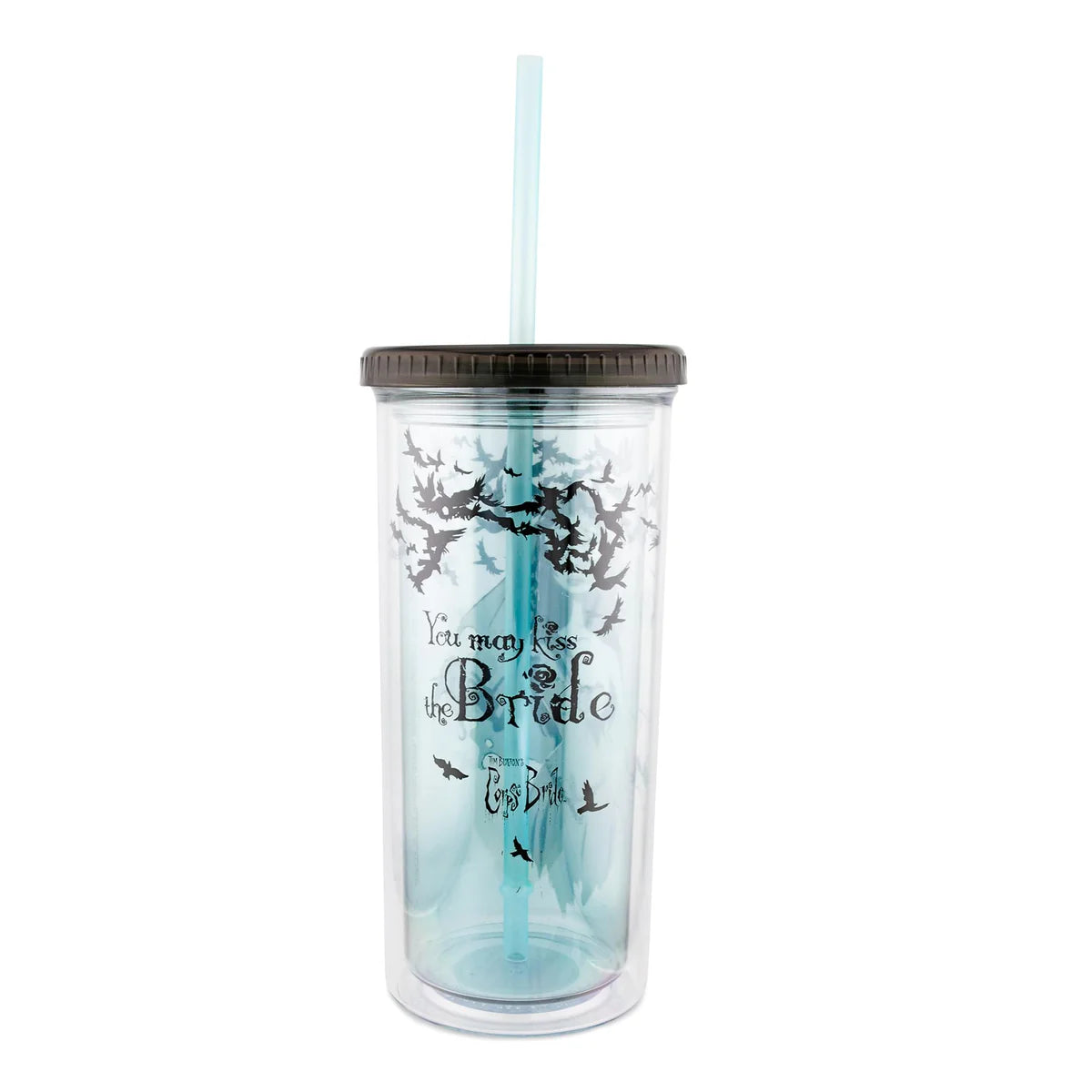 TIM BURTON'S CORPSE BRIDE EMILY 20-OUNCE CARNIVAL CUP WITH LID AND STRAW