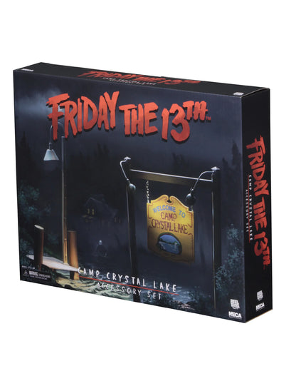 NECA FRIDAY THE 13TH - CAMP CRYSTAL LAKE ACCESSORY SET