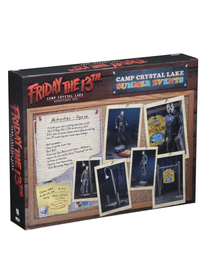 NECA FRIDAY THE 13TH - CAMP CRYSTAL LAKE ACCESSORY SET