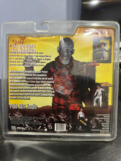 NECA Cult Classics Series 3 Dawn of the Dead Flyboy, Plaid Shirt Zombie & Hare Krishna Zombie