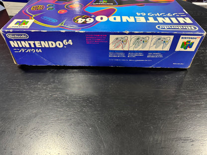 Nintendo 64 Console NUS-S-HA-JPN-1 Japanese Version W/ Expansion Pak, Jumper Pak & Extra Controller