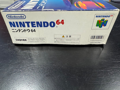 Nintendo 64 Console NUS-S-HA-JPN-1 Japanese Version W/ Expansion Pak, Jumper Pak & Extra Controller