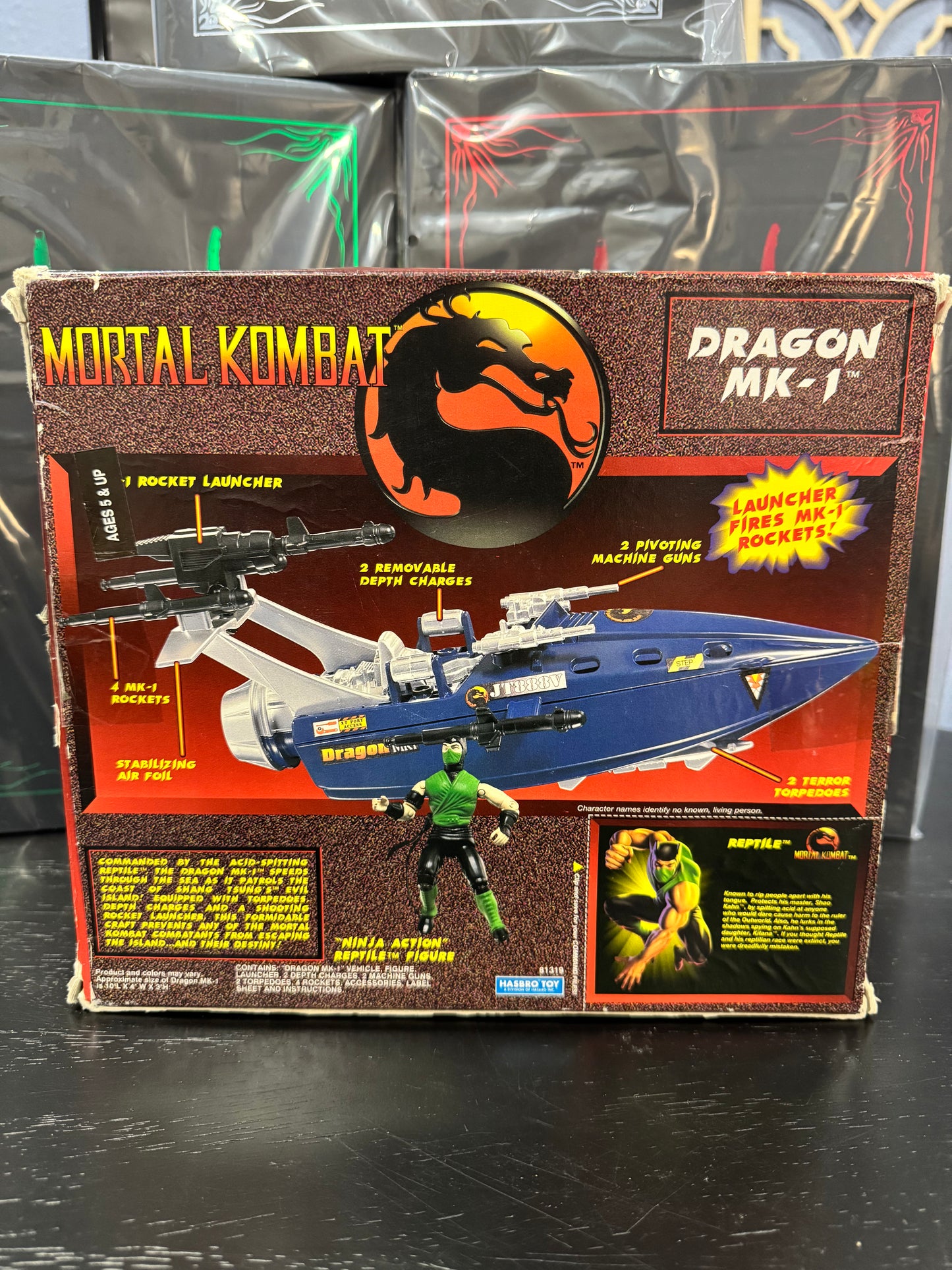 Mortal Kombat Dragon MK-1