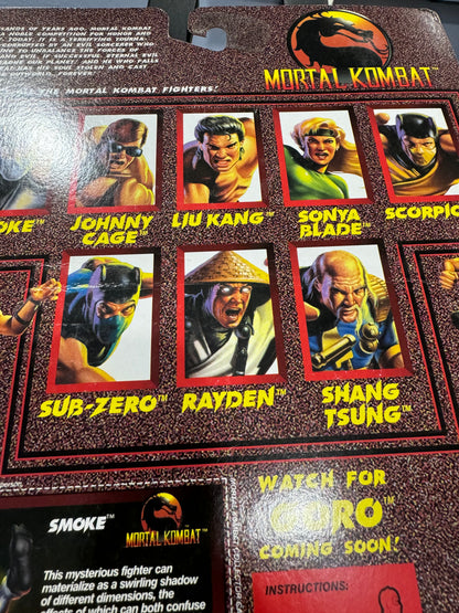 Mortal Kombat Smoke Action Figure 1994 Hasbro