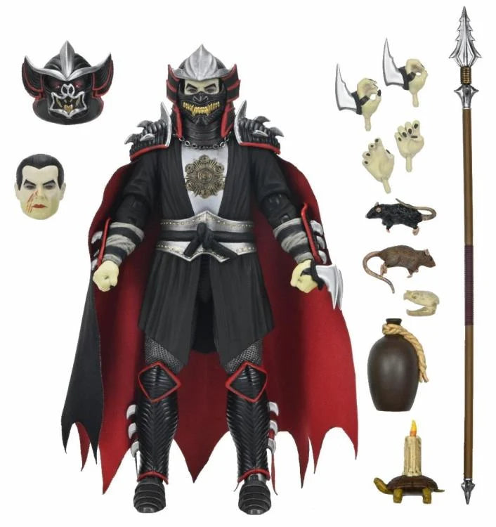 Universal Monsters x Teenage Mutant Ninja Turtles Ultimate Shredder as Dracula Action Figure