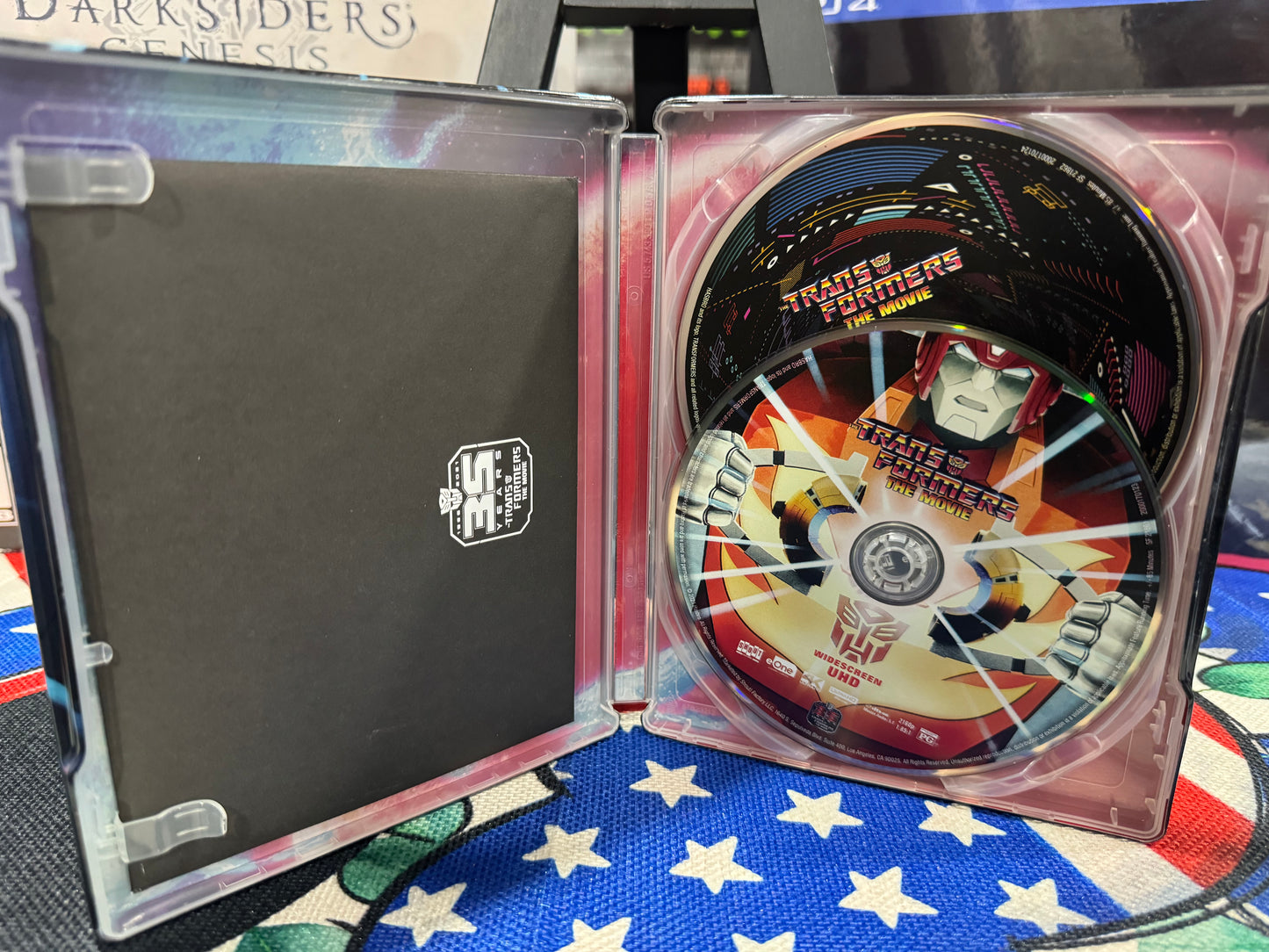 Shout Factory Transformers The Movie 4K Ultra HD Steelbook