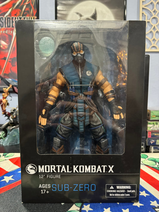Mezco Mortal Kombat X Sub-Zero 12” Figure