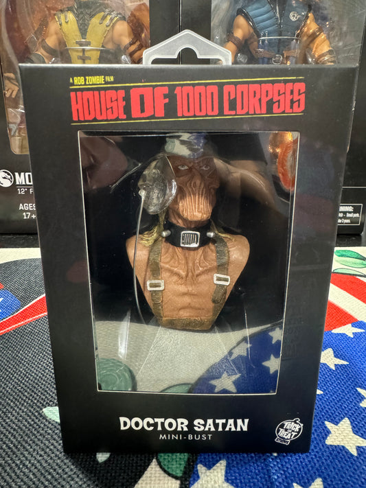HOUSE OF 1000 CORPSES - DR. SATAN MINI BUST